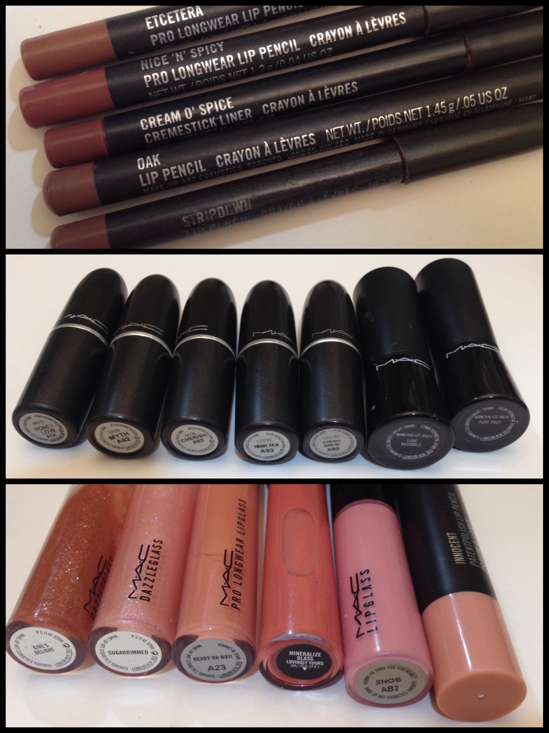 MAC Nude Lipstick Swatches & Review